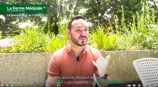 🎥 Témoignage : Frédéric, son parcours post-opératoire et l’huile de CBD ‘L’Apaisante’