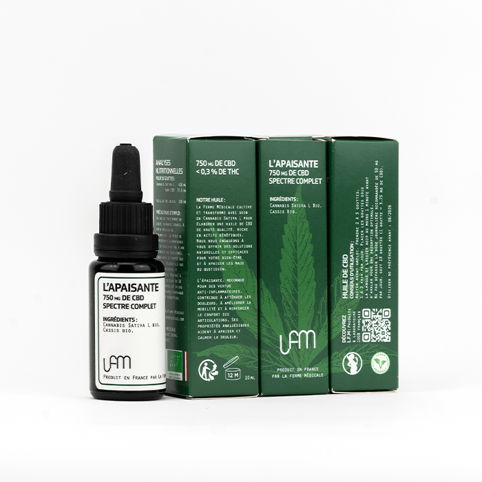 Huile CBD | L'Apaisante