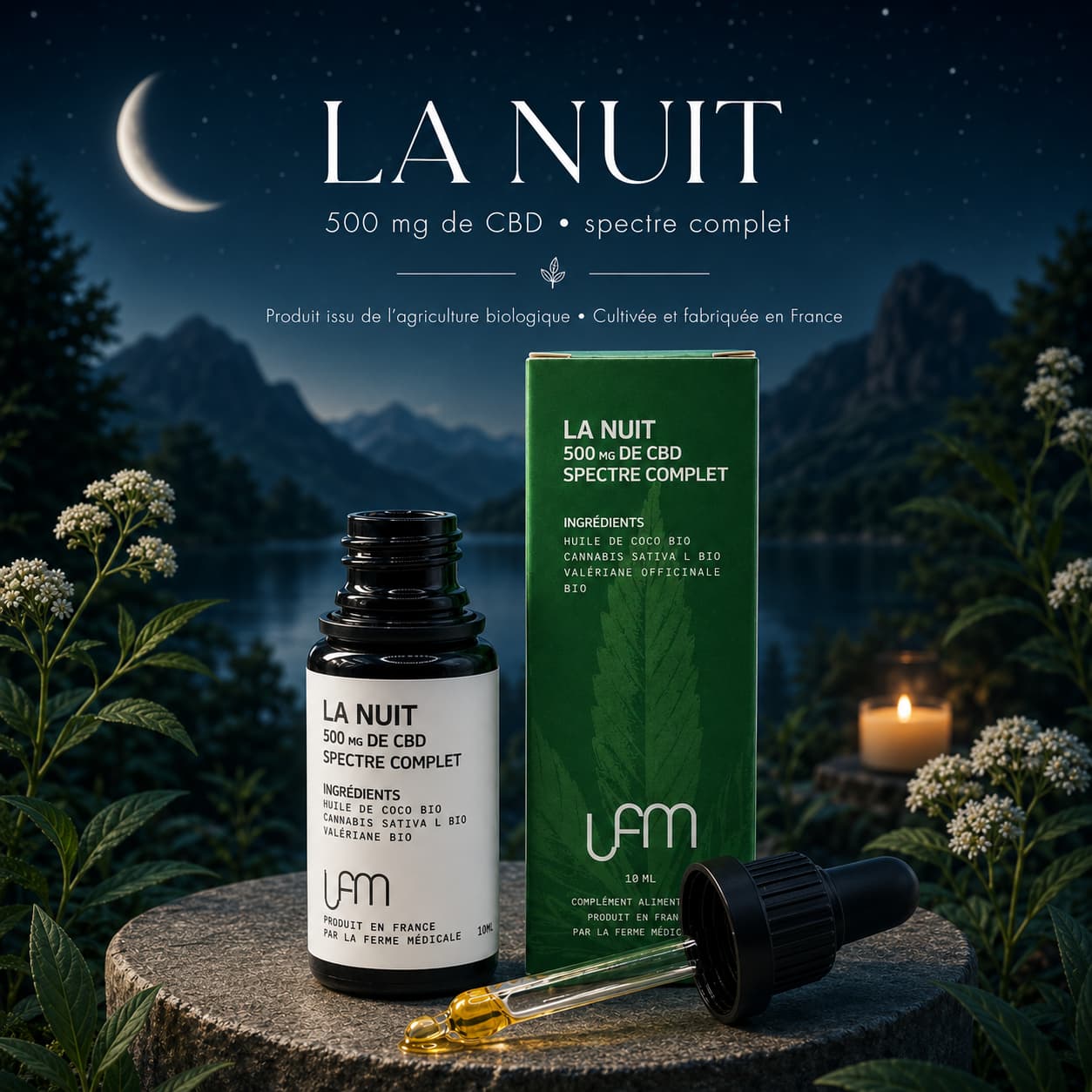 Huile CBD | La Nuit