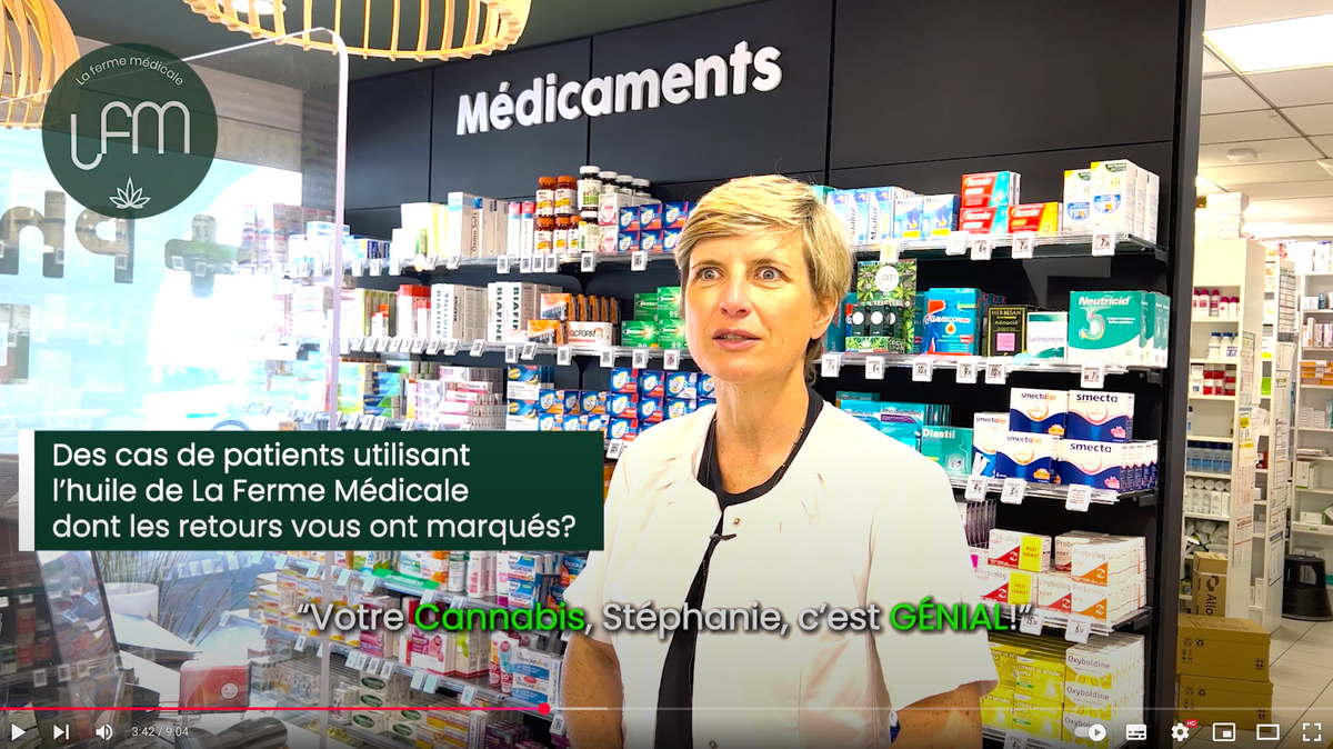 🎥 Témoignage d'une pharmacienne : le CBD en officine avec le Dr MOLLE ZEBST