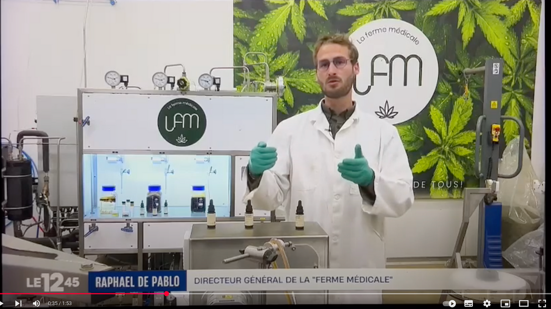 🎥 La Ferme Médicale sur M6 : notre laboratoire d’extraction certifié ISO 22000 mis à l’honneur