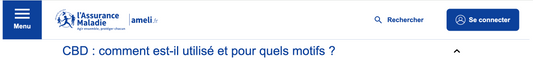 Cannabidiol (CBD) : Comment La Santé Publique France Présente Ses Bienfaits et Précautions