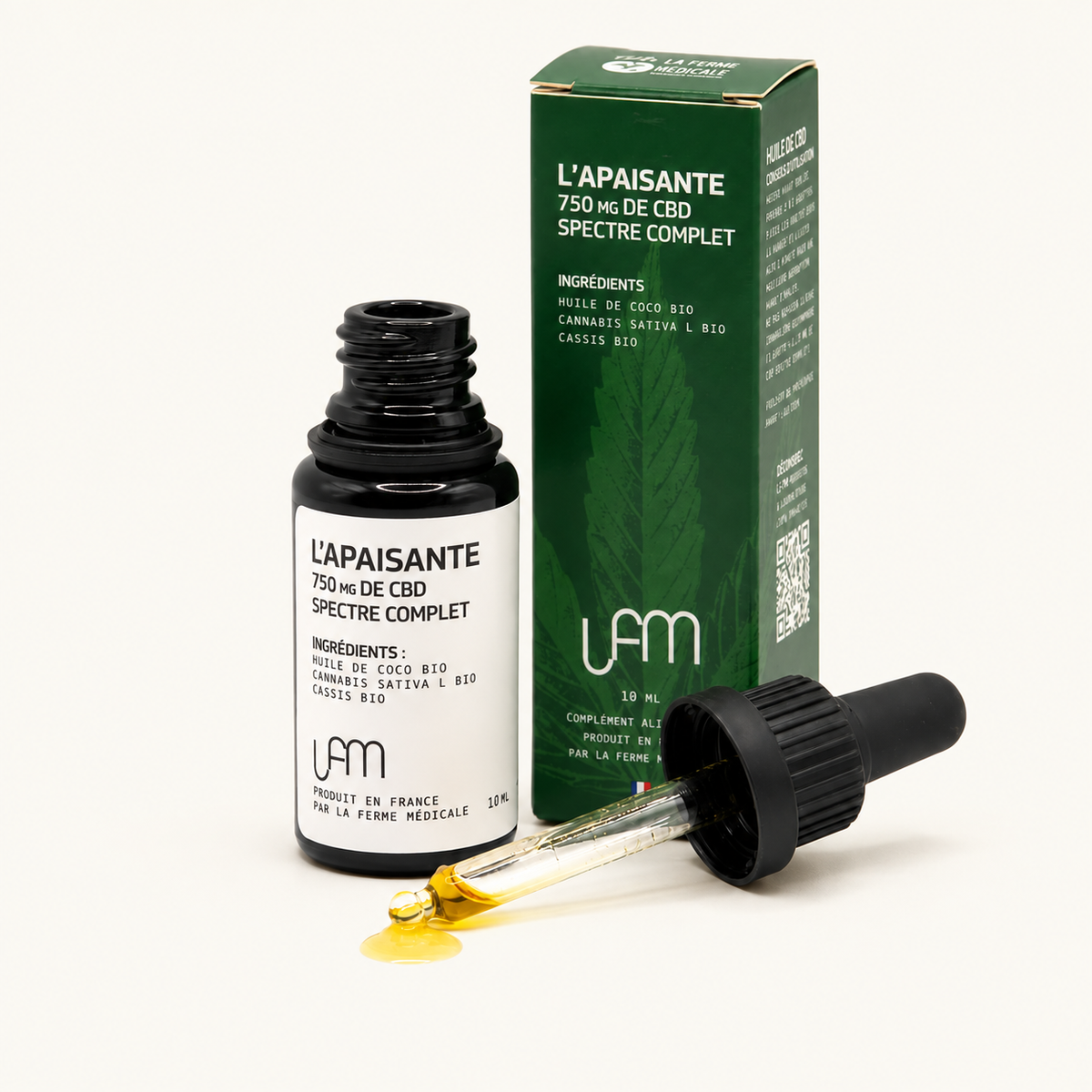 Huile CBD | L'Apaisante