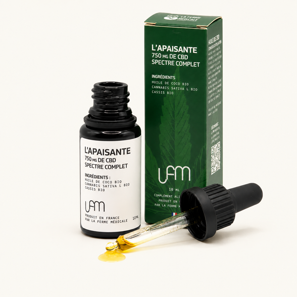 Huile CBD | L'Apaisante