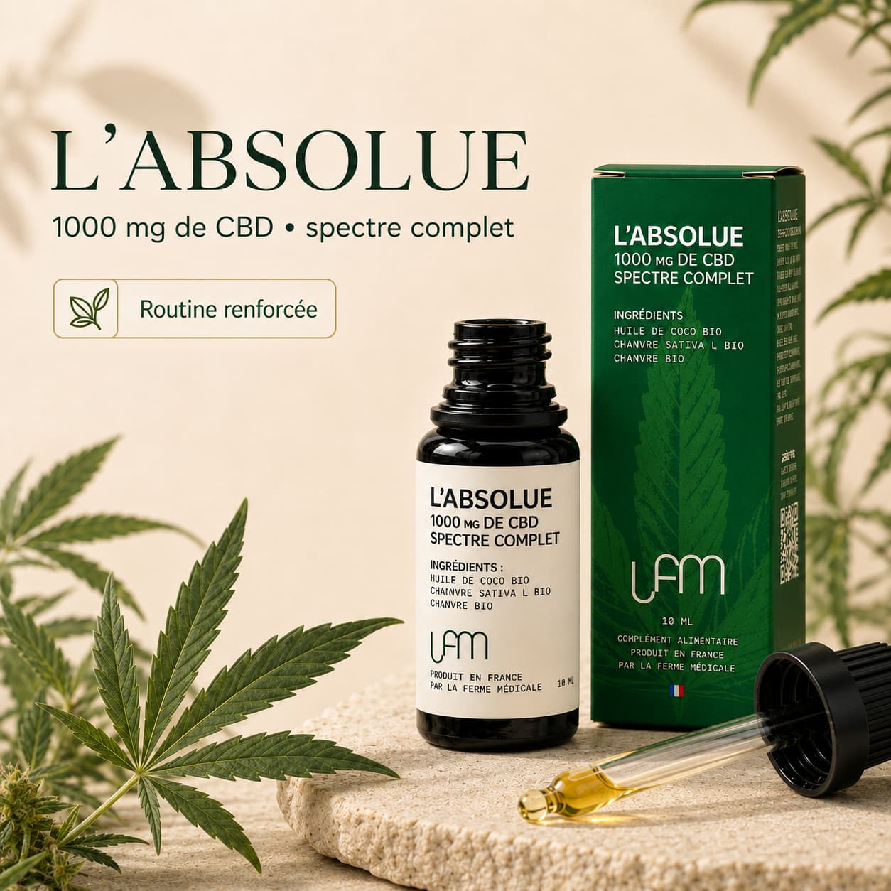 Huile CBD | L'Absolue