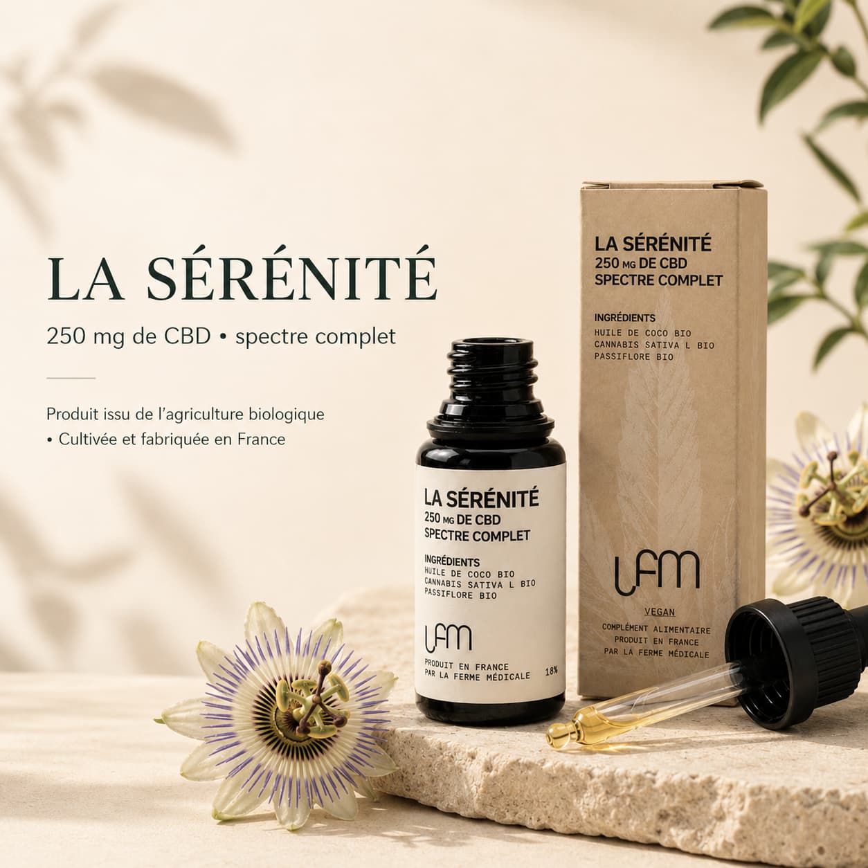 Huile CBD | La Sérénité