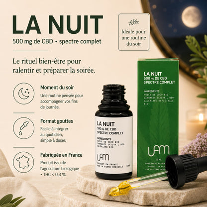 Huile CBD | La Nuit