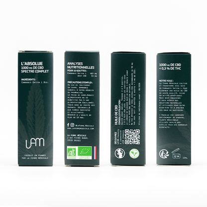 Huile CBD | L'Absolue