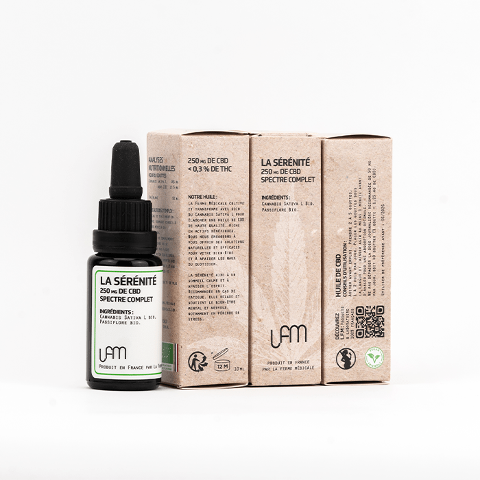 Huile CBD | La Sérénité