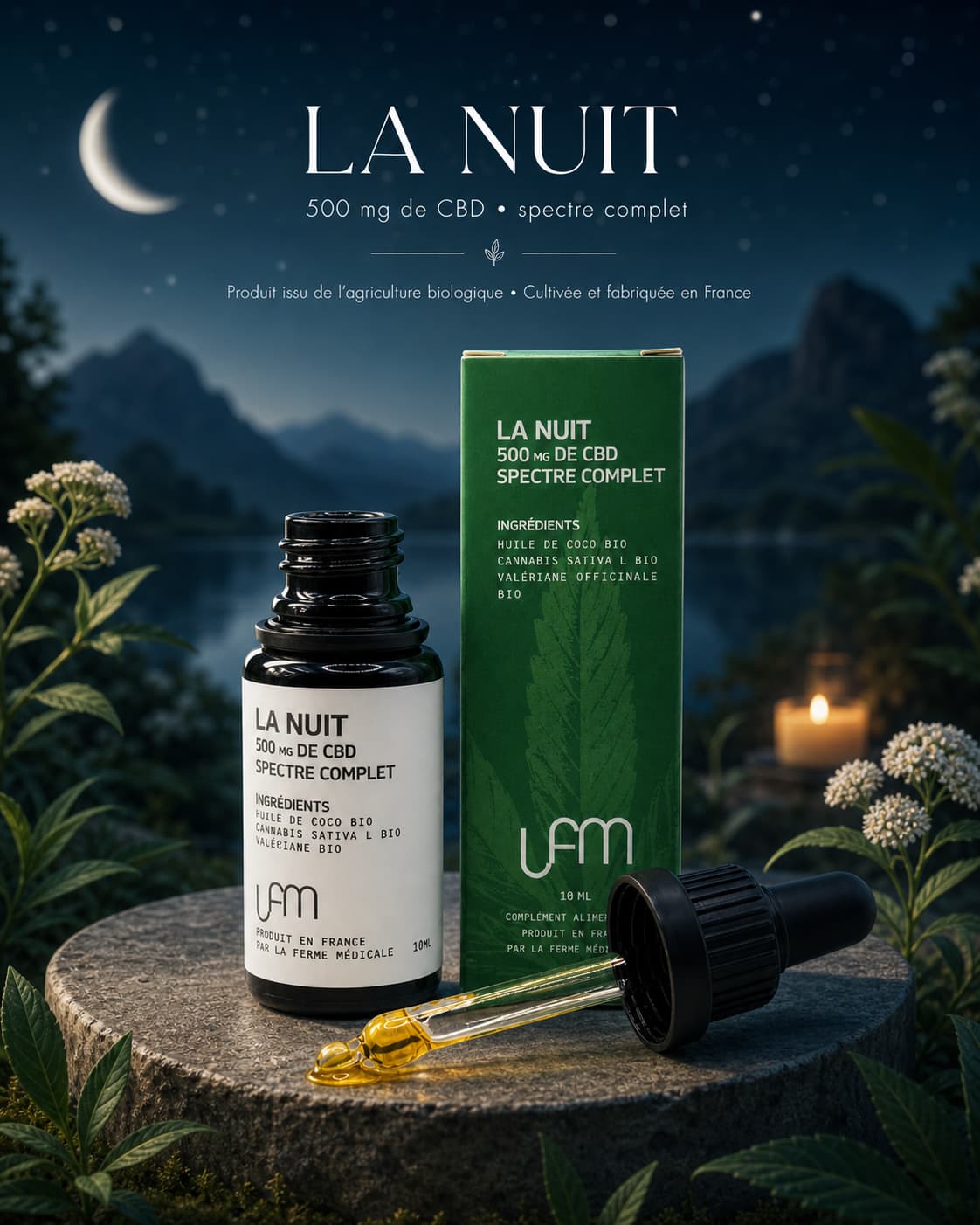 Huile CBD | La Nuit