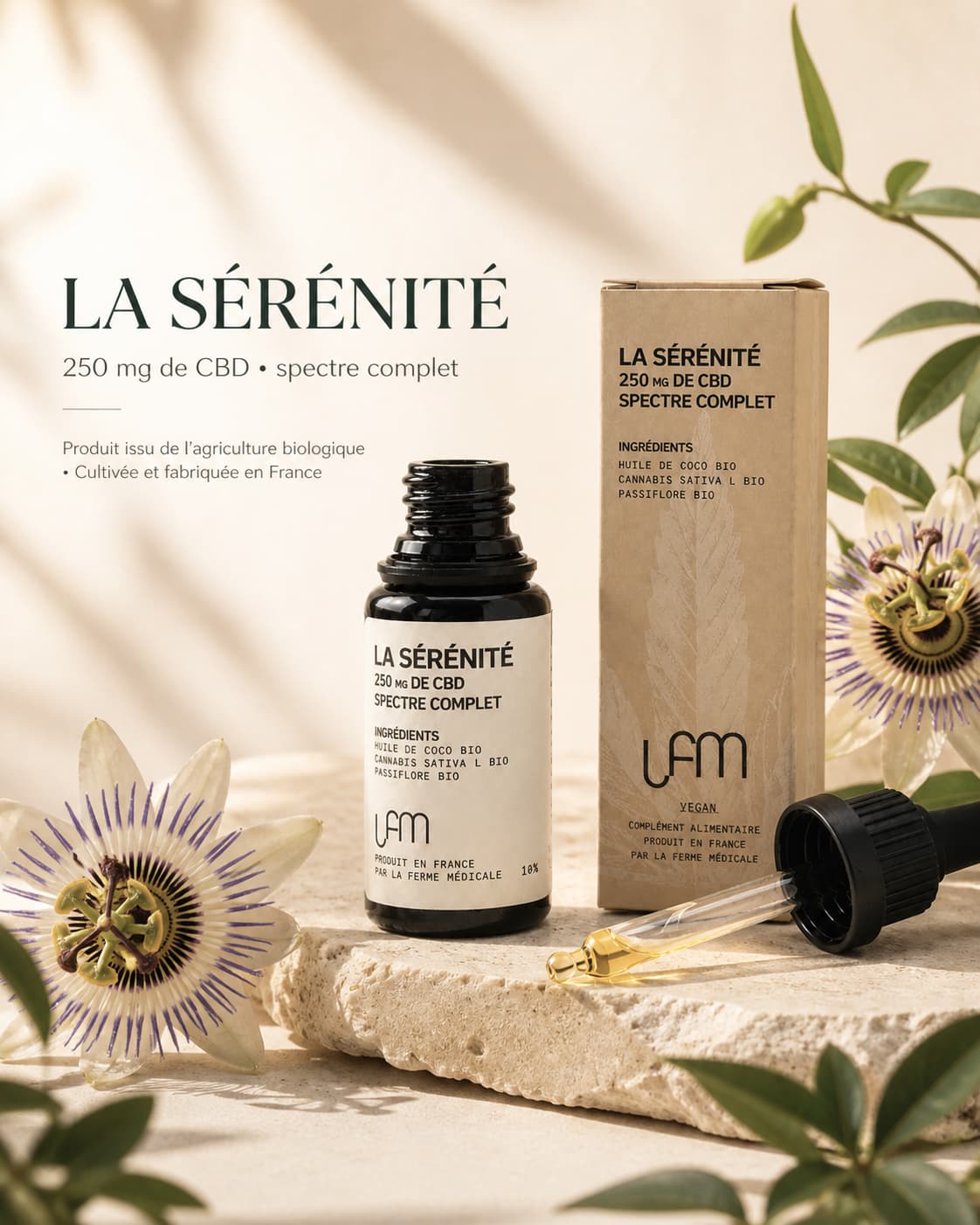 Huile CBD | La Sérénité