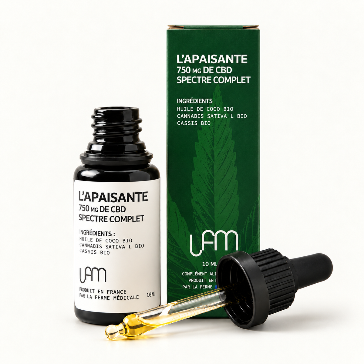 Huile CBD | L'Apaisante