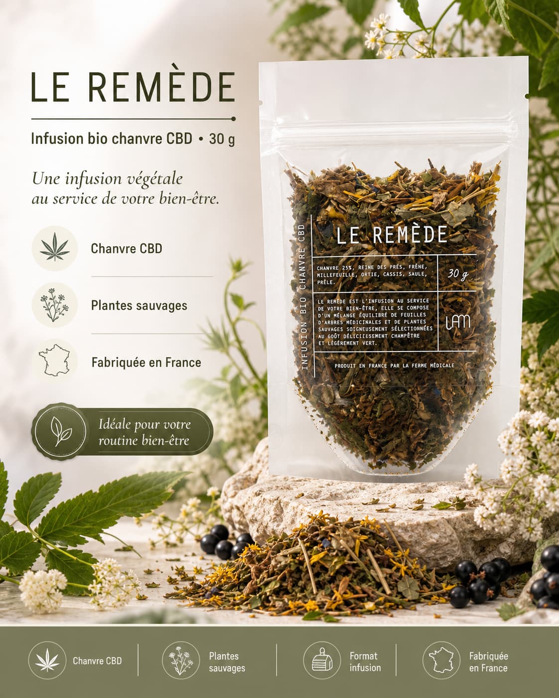 Infusion CBD | Le Remède