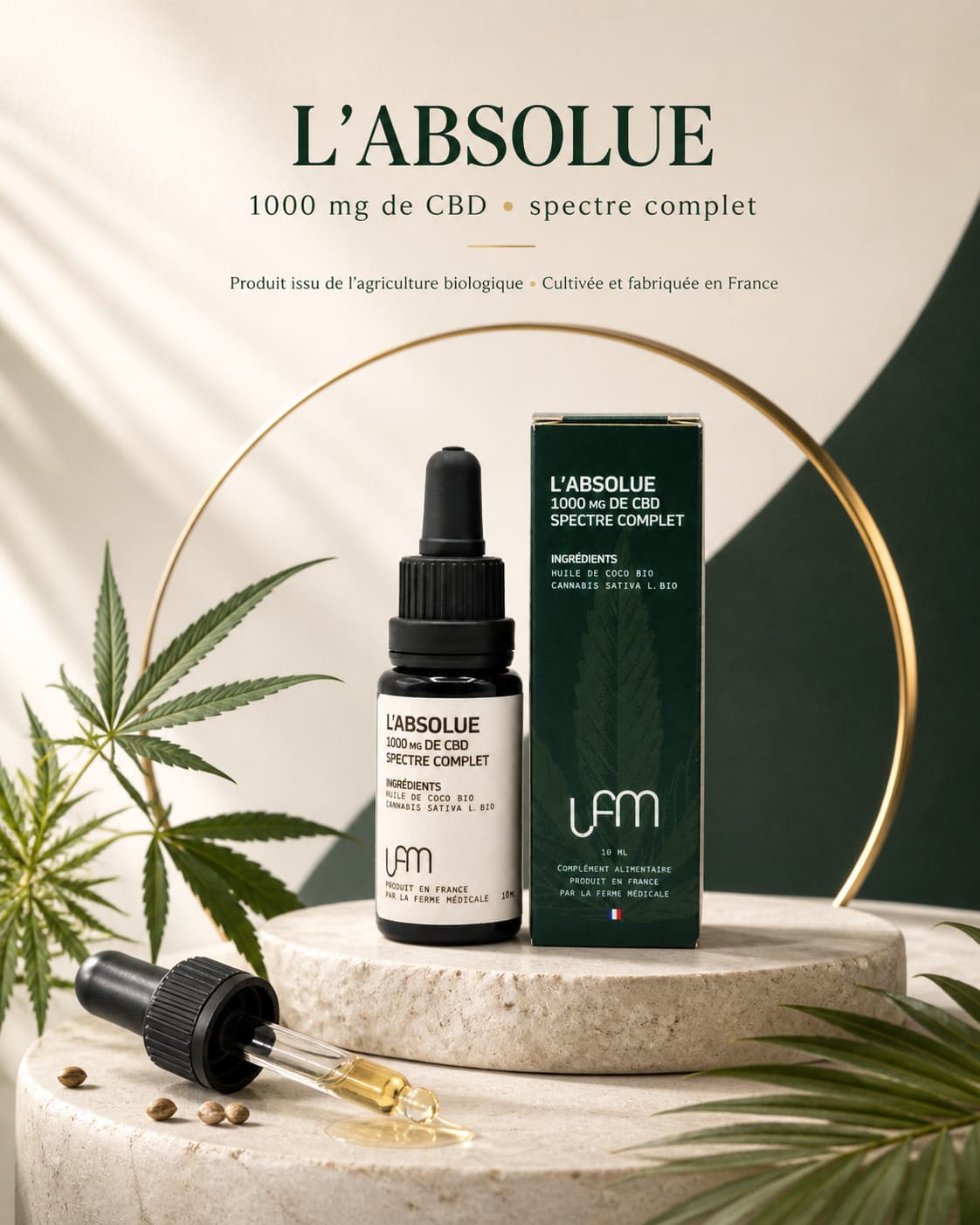 Huile CBD | L'Absolue