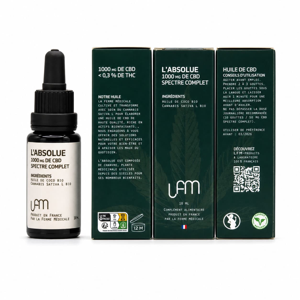 Huile CBD