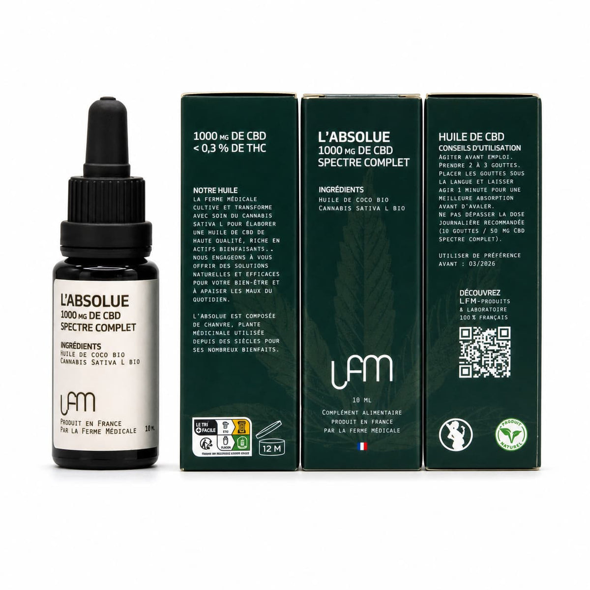 Huile CBD | L'Absolue