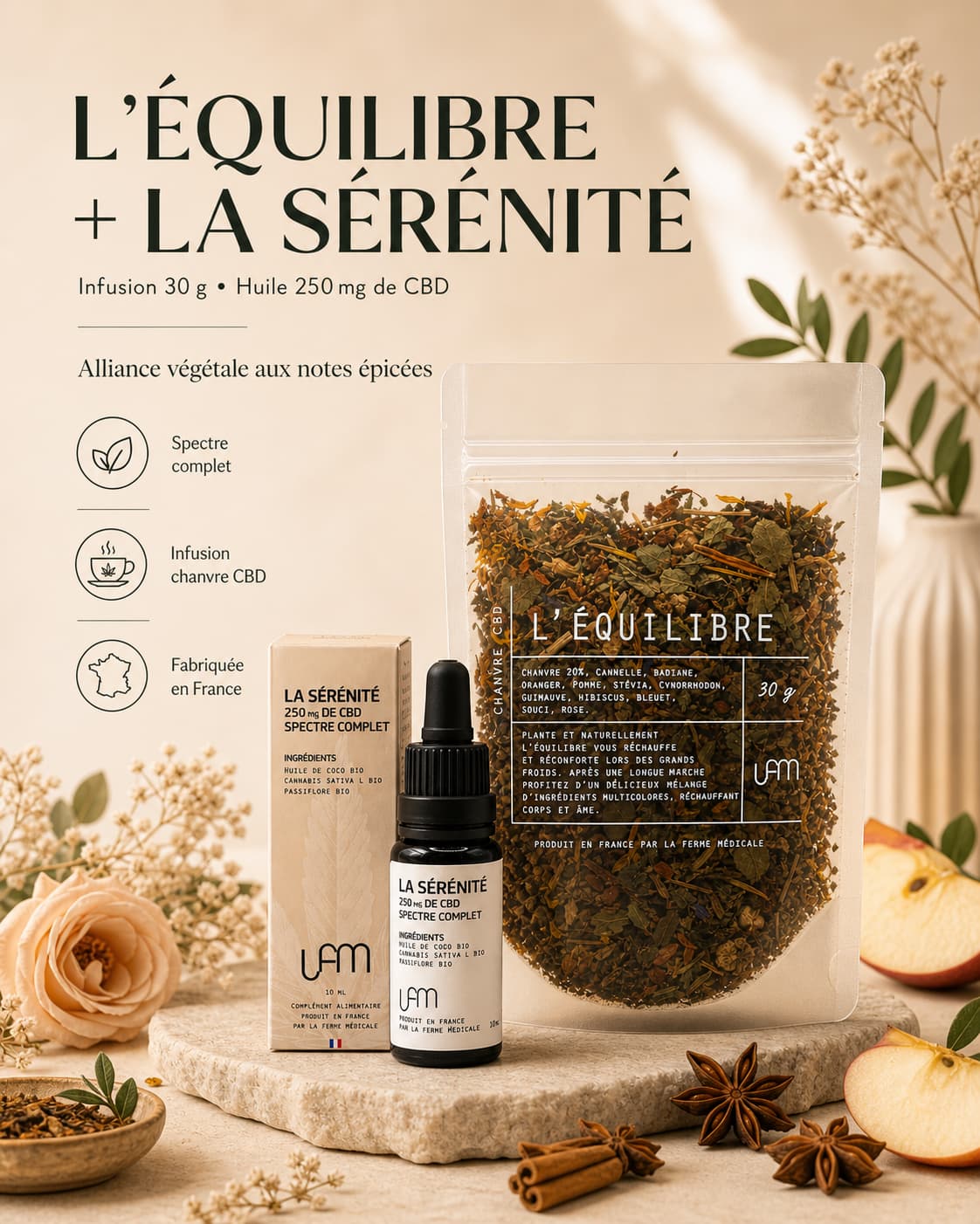 Pack "Équilibre Floral"